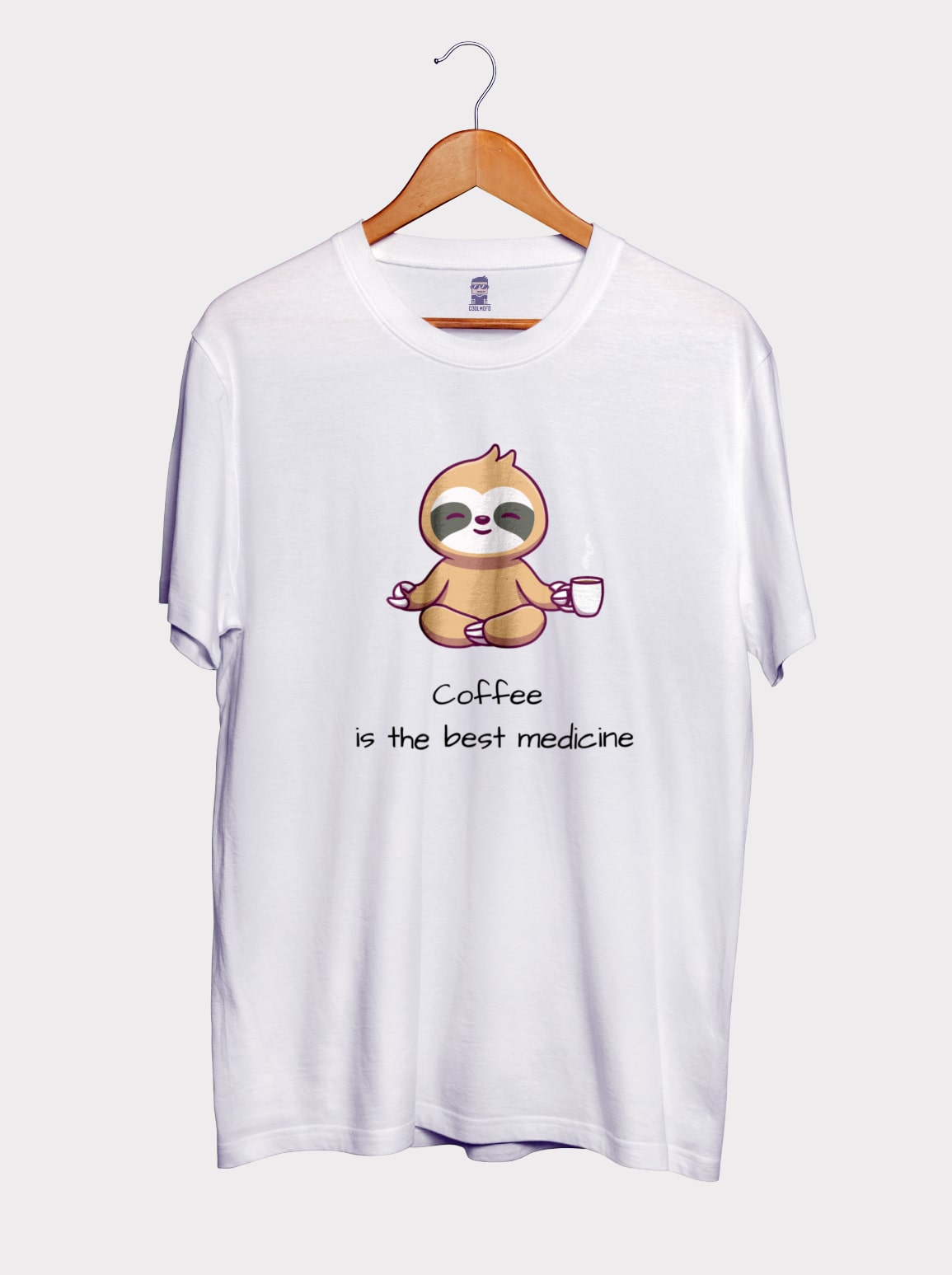 Coffee medicine cat white