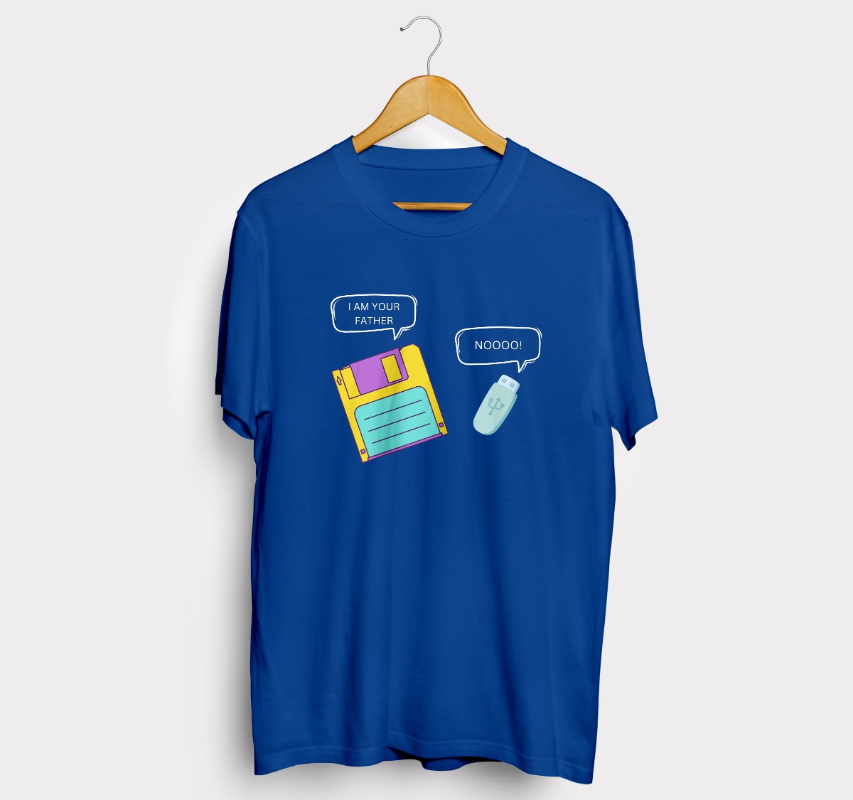 I AM YOUR FATHER floppy blue