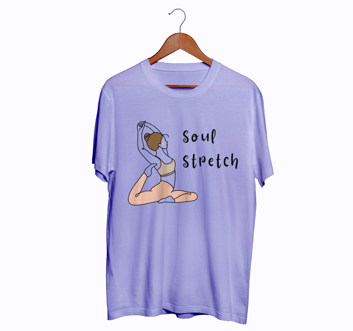 Solid stretch lavender