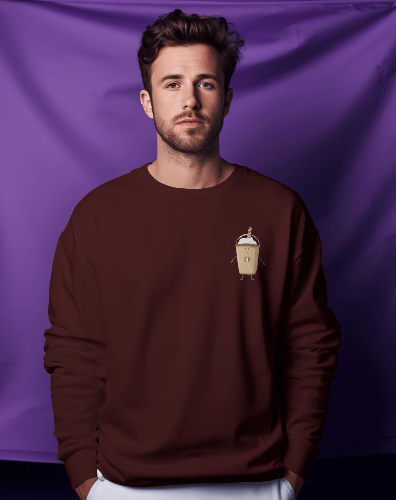 Iced coffee sweatshirt