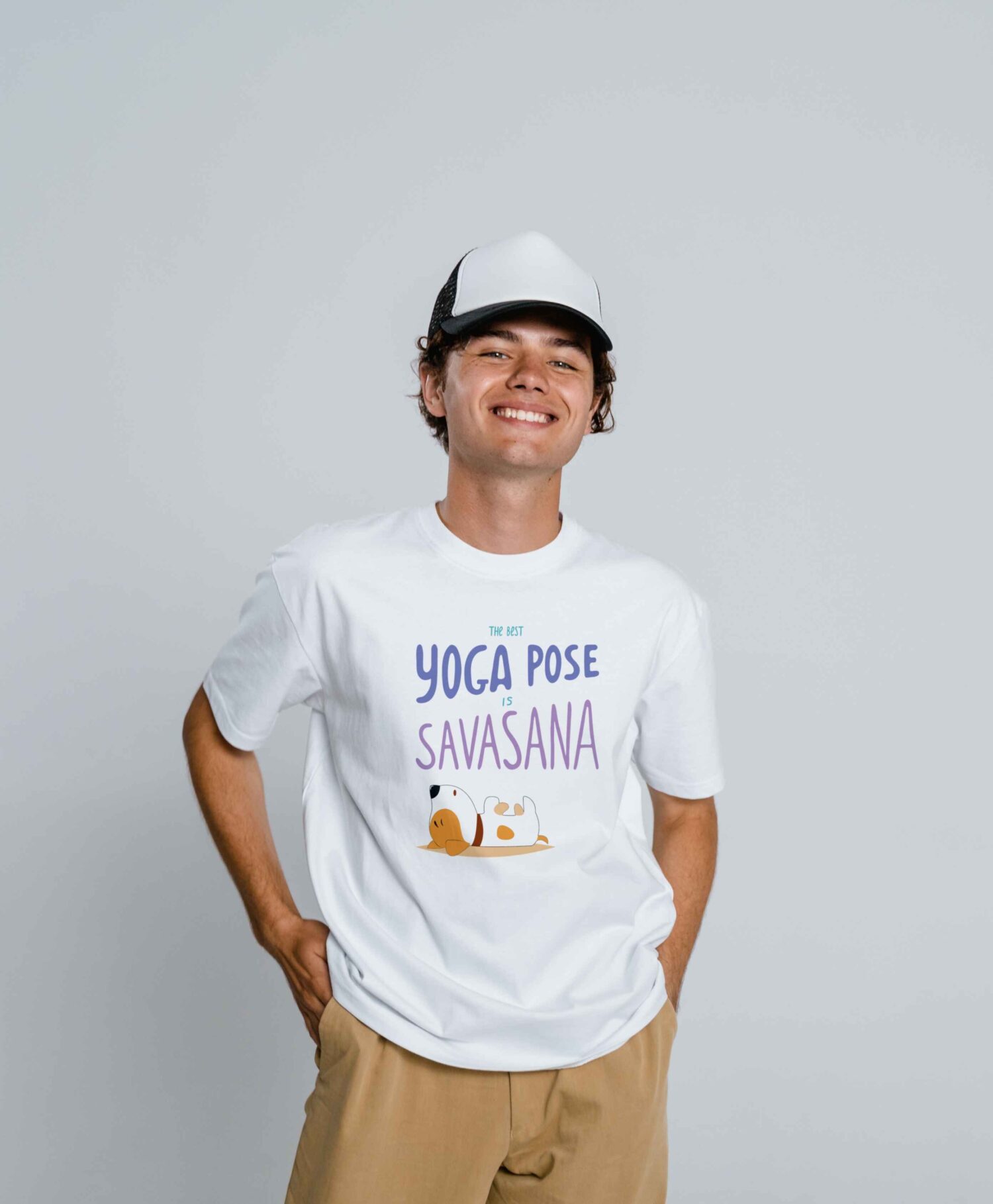 White_Tee_savasan men