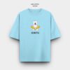 Oversize tee baby blue