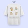 Oversized tee white bears