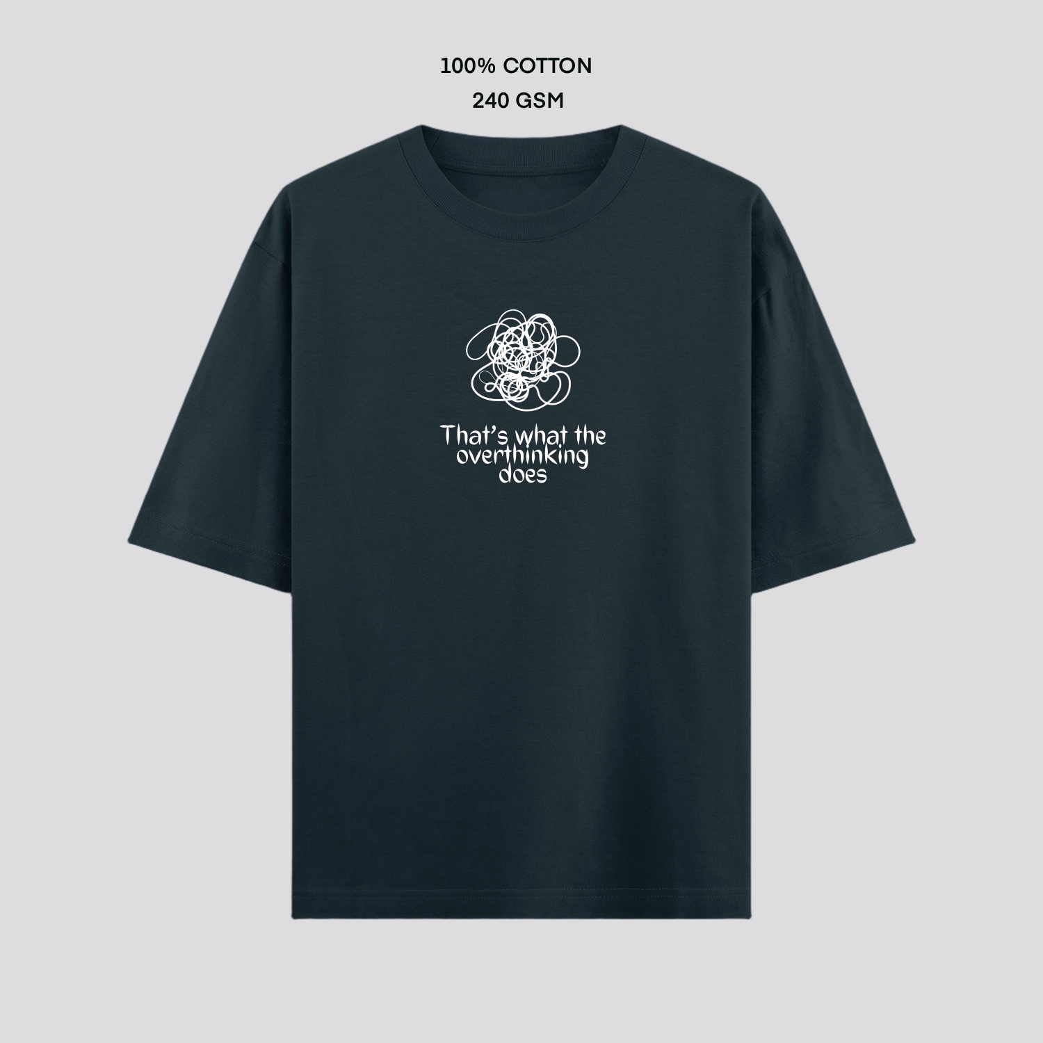 Oversized_Classic navy blue
