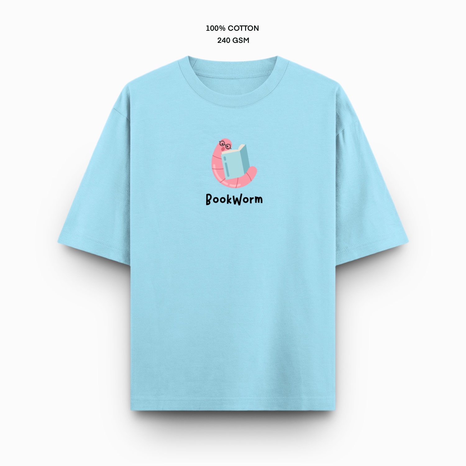 Baby blue bookworm