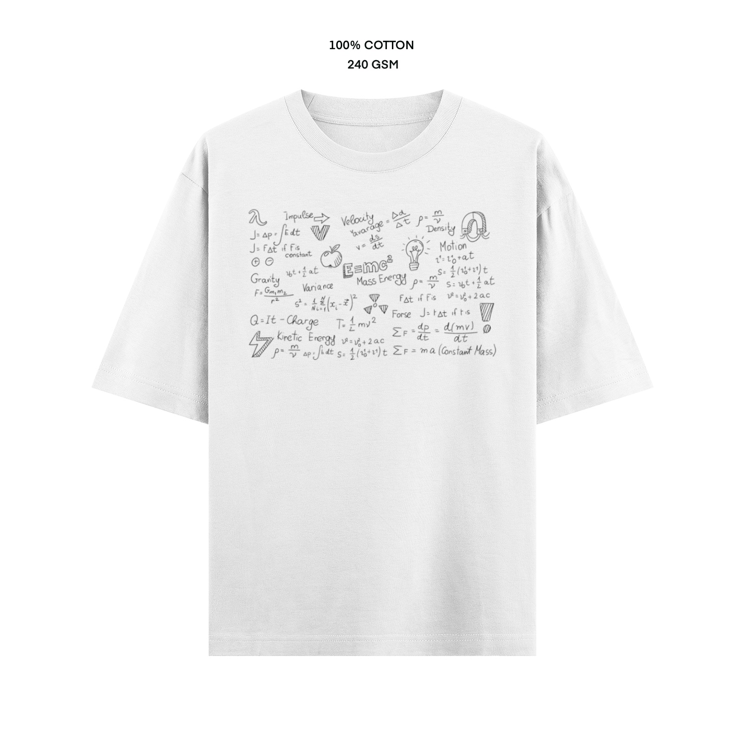 Oversized formula white
